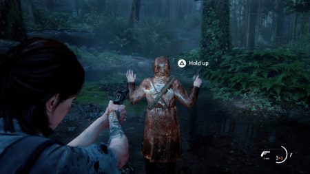 Το The Last of Us Part II αρχικά είχε ένα χαρακτηριστικό "Hold Up" που κόπηκε, αλλά ένας Modder ψάχνει να το προσθέσει ξανά