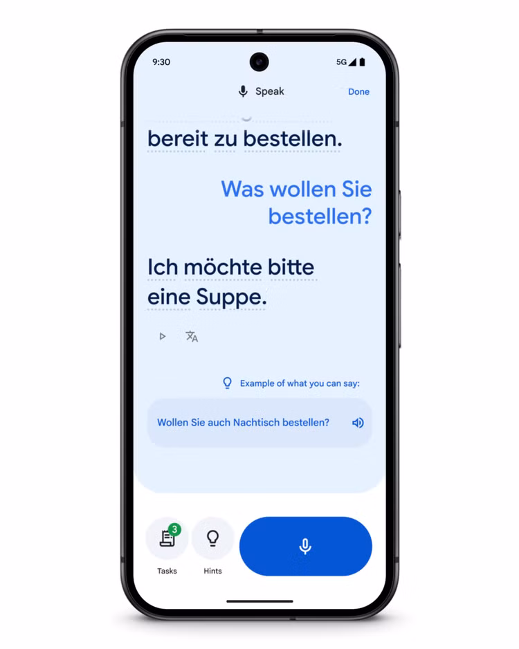 Αυτό το βασικό εργαλείο της Google μπορεί πλέον να κατανοήσει την αργκό και τους ιδιωματισμούς Ένα στιγμιότυπο οθόνης που επισημαίνει τα εργαλεία διδασκαλίας του Google Translate.