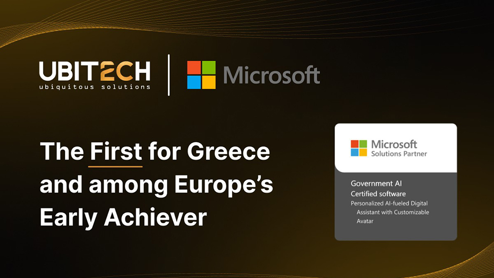 Η UBITECH Κατακτά το Διεθνές Microsoft Certified Software για Κράτη: Αποκαλύπτουμε Όλες τις Λεπτομέρειες! Η UBITECH Κατακτά το Διεθνές Microsoft Certified Software για Κράτη: Αποκαλύπτουμε Όλες τις Λεπτομέρειες!