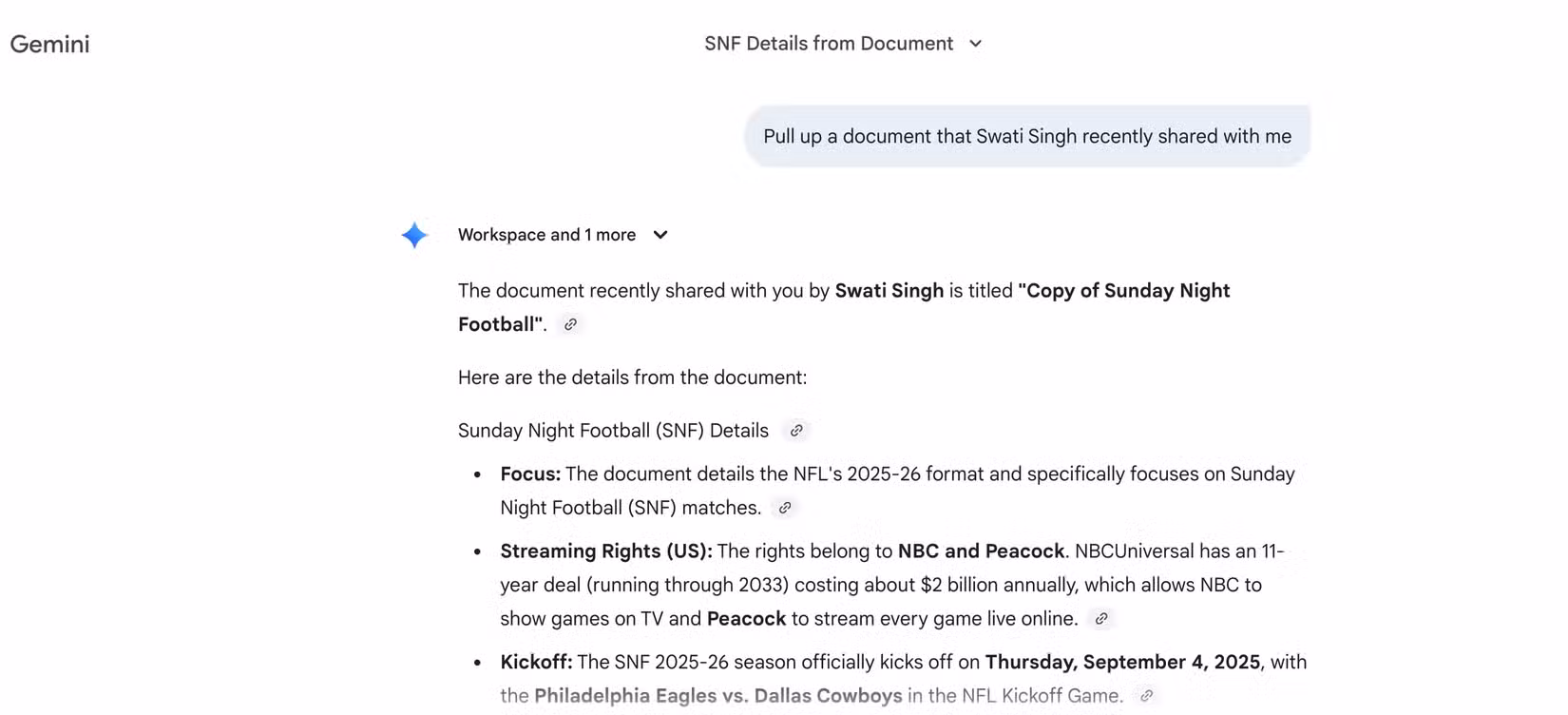 Νόμιζα ότι τα Έγγραφα Google ήταν αρκετά μέχρι να τα συνδυάσω με το Gemini Ο Δίδυμος βρίσκει έγγραφα από το Google Workspace