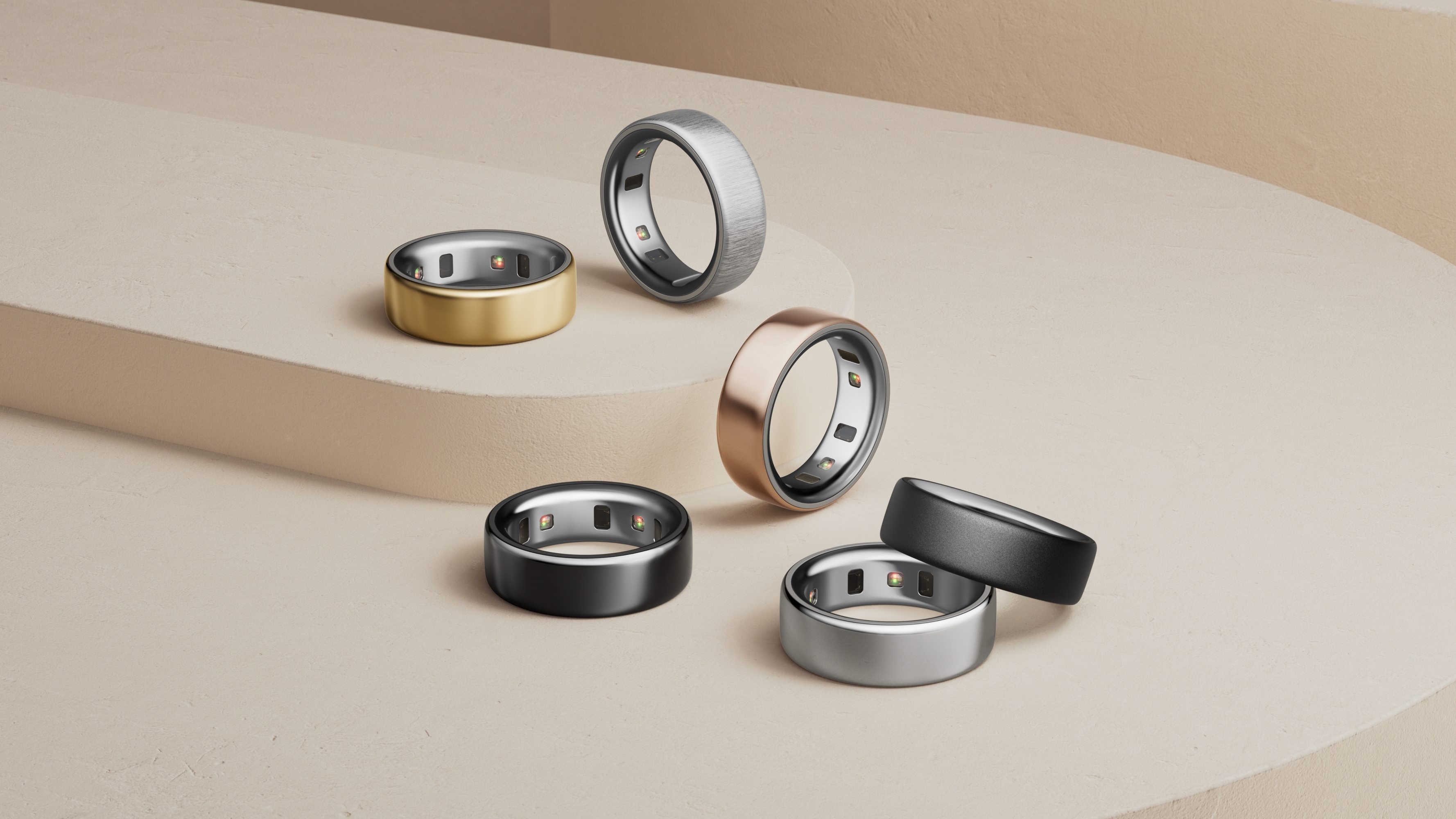 Oura Ring 4 σε διάφορα χρώματα