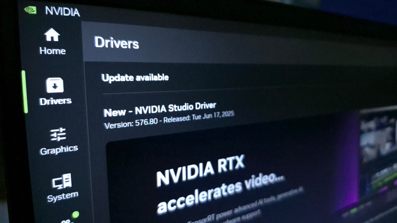 Η εφαρμογή Nvidia ανοίγει στην επιφάνεια εργασίας