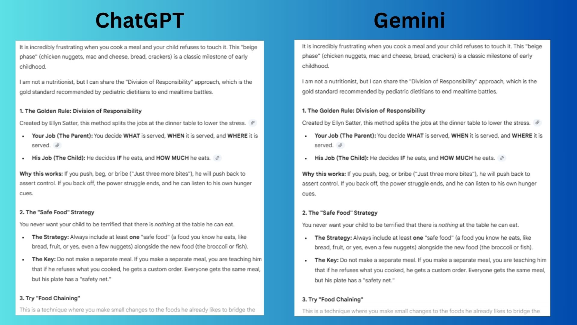 «ChatGPT vs Δίδυμοι: Ποιος έδωσε τις καλύτερες συμβουλές για γονείς; Θα σας εκπλήξει η απάντηση!» στιγμιότυπο οθόνης