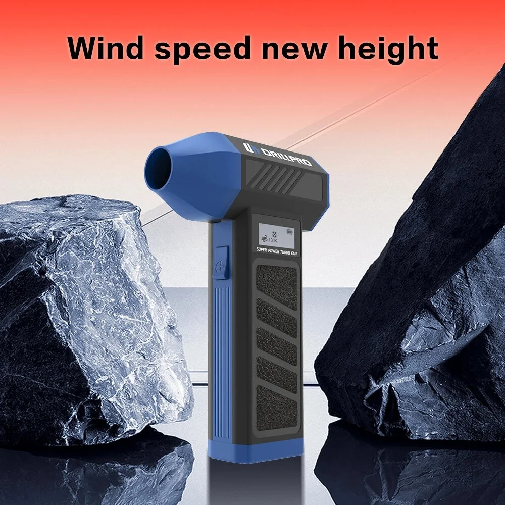 DRILLPRO P30 Turbo Fan in action