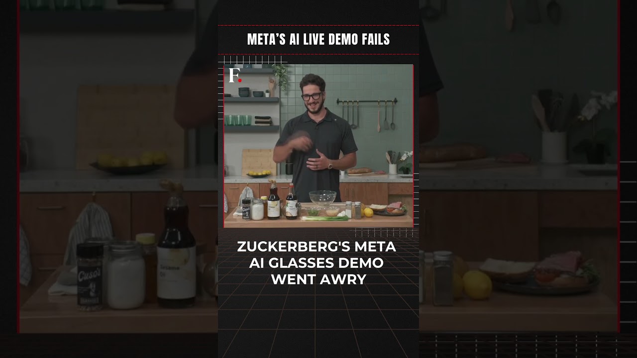 Παρακολουθώ κάθε εκδήλωση εκτόξευσης τεχνολογίας — εδώ είναι τι εξακολουθούν να κάνουν λάθος και τι κάνουν σωστά #FirstpostNews: Η επίδειξη γυαλιών Meta AI του Zuckerberg πάει στραβά | N18G - YouTube