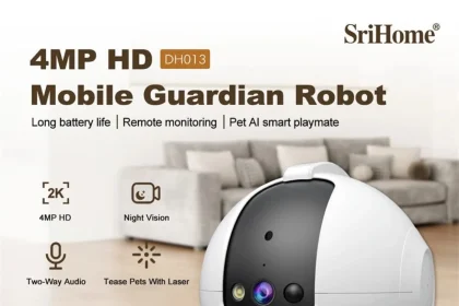 Ανακαλύψτε το SriHome DH013: Το επαναστατικό ρομπότ που φροντίζει το κατοικίδιο σας με κάμερα!