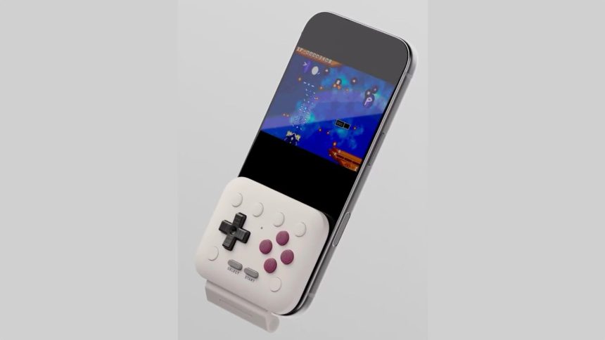 Το 8bitDo αποκαλύπτει τον ελεγκτή iPhone σε στυλ αναστροφής για παιχνίδια με πορτραίτο