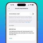 Η Apple δοκιμάζει ενημερώσεις ασφαλείας στο παρασκήνιο σε iOS 26.3 και macOS Tahoe 26.3