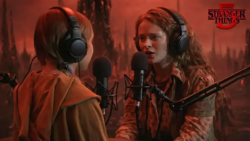 Stranger Things 5: "Ετοιμάζουμε Podcast;!" – Η Sadie Sink τρόλαρε τη σκηνή της Max και μας άφησε άφωνους!