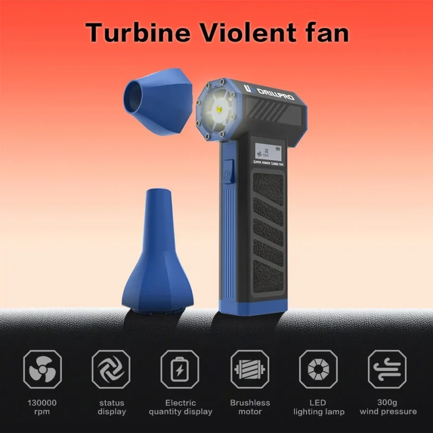 [#Επαναστατική_Τεχνολογία] DRILLPRO P30 Turbo Fan – Ο καθαρισμός με τη δύναμη ενός τζετ! Δείτε πώς!