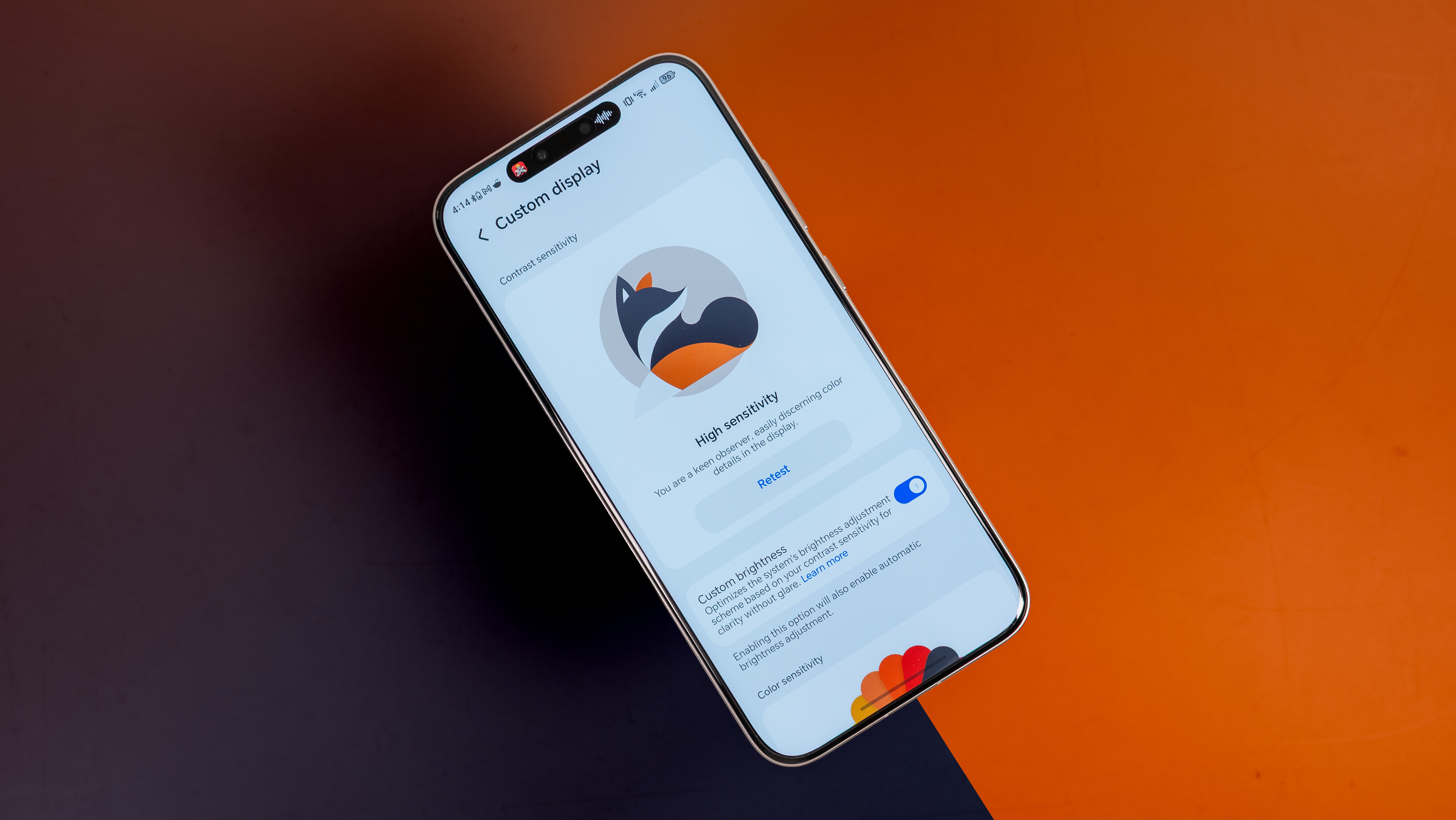 Η προσαρμοσμένη ρύθμιση οθόνης στο Honor Magic 8 Pro