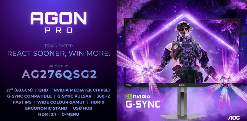 «Ανακαλύψτε την Επαναστατική AGON by AOC και NVIDIA G-SYNC Pulsar: Οθόνες που Θέτουν Νέα Πρότυπα στο Ανταγωνιστικό Gaming!»