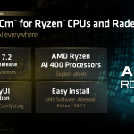 Το AMD ROCm 7.2.2 Προσθέτει υποστήριξη για επεξεργαστές Ryzen AI 400 και ξεκλειδώνει ταχύτερη απόδοση τοπικής συμπερασμάτων