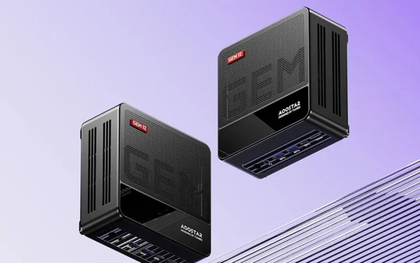 Ανακαλύψτε το AOOSTAR GEM12 Pro MAX: Η επαναστατική οθόνη 2,86" με υπερσύγχρονο ξεκλείδωμα δακτυλικού αποτυπώματος και θρυλική τετραπλή οθόνη 4K!