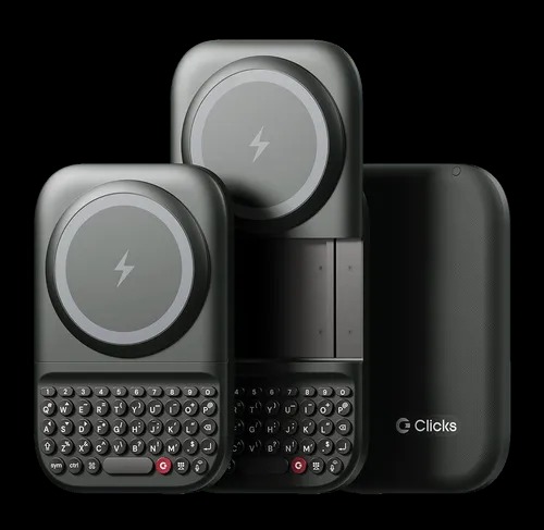 Κάντε κλικ στο Power Keyboard που δείχνει τη μαγνητική του επιφάνεια ασύρματης φόρτισης