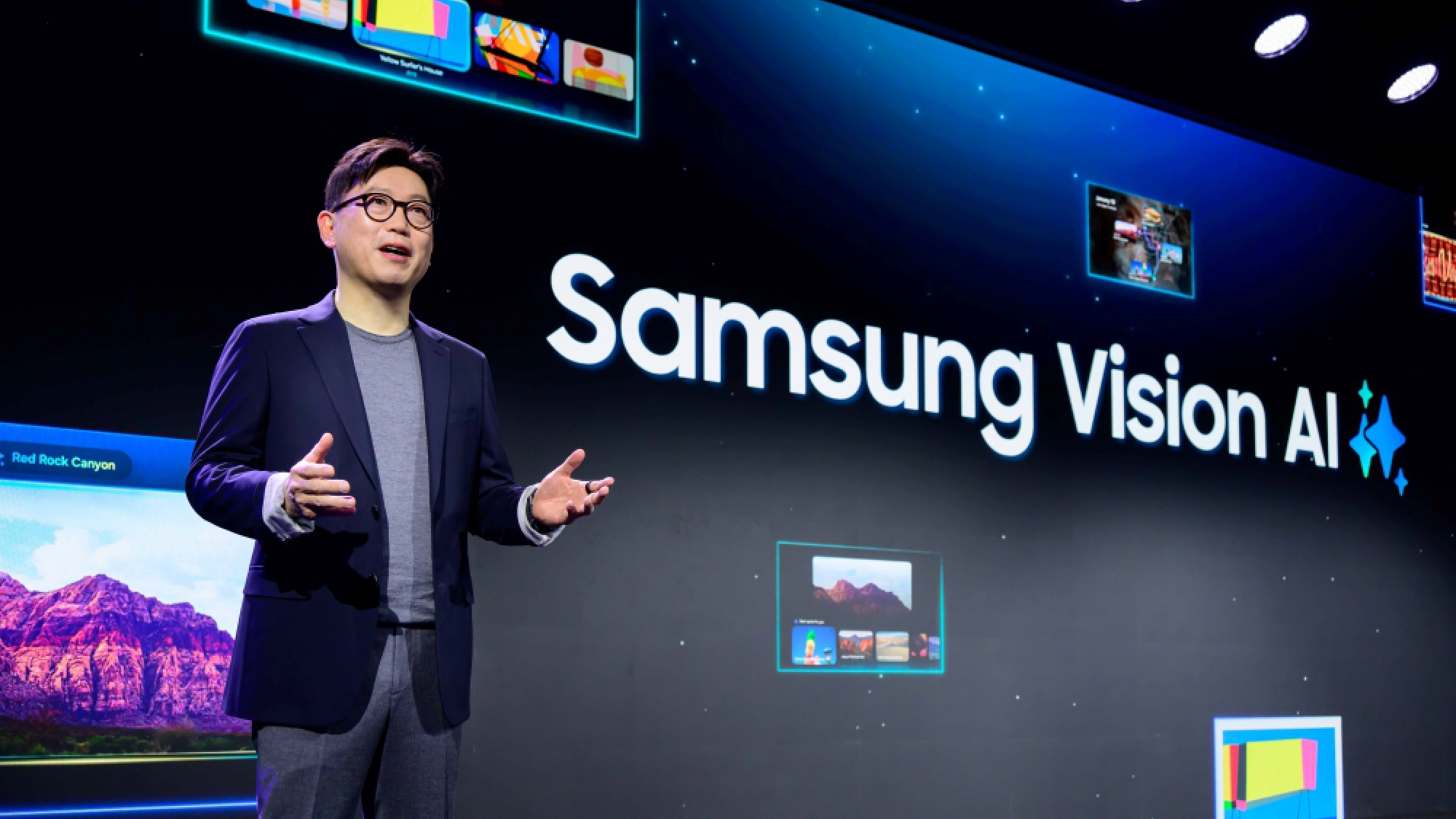 Κεντρική ομιλία Samsung Vision AI CES 2025