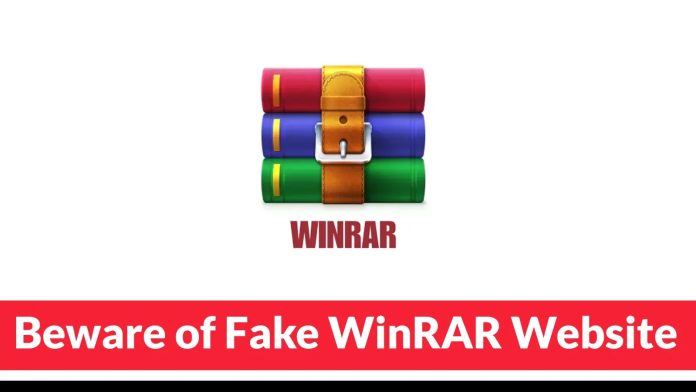 Προσοχή στον ψεύτικο ιστότοπο WinRAR που παρέχει κακόβουλο λογισμικό με το πρόγραμμα εγκατάστασης WinRAR