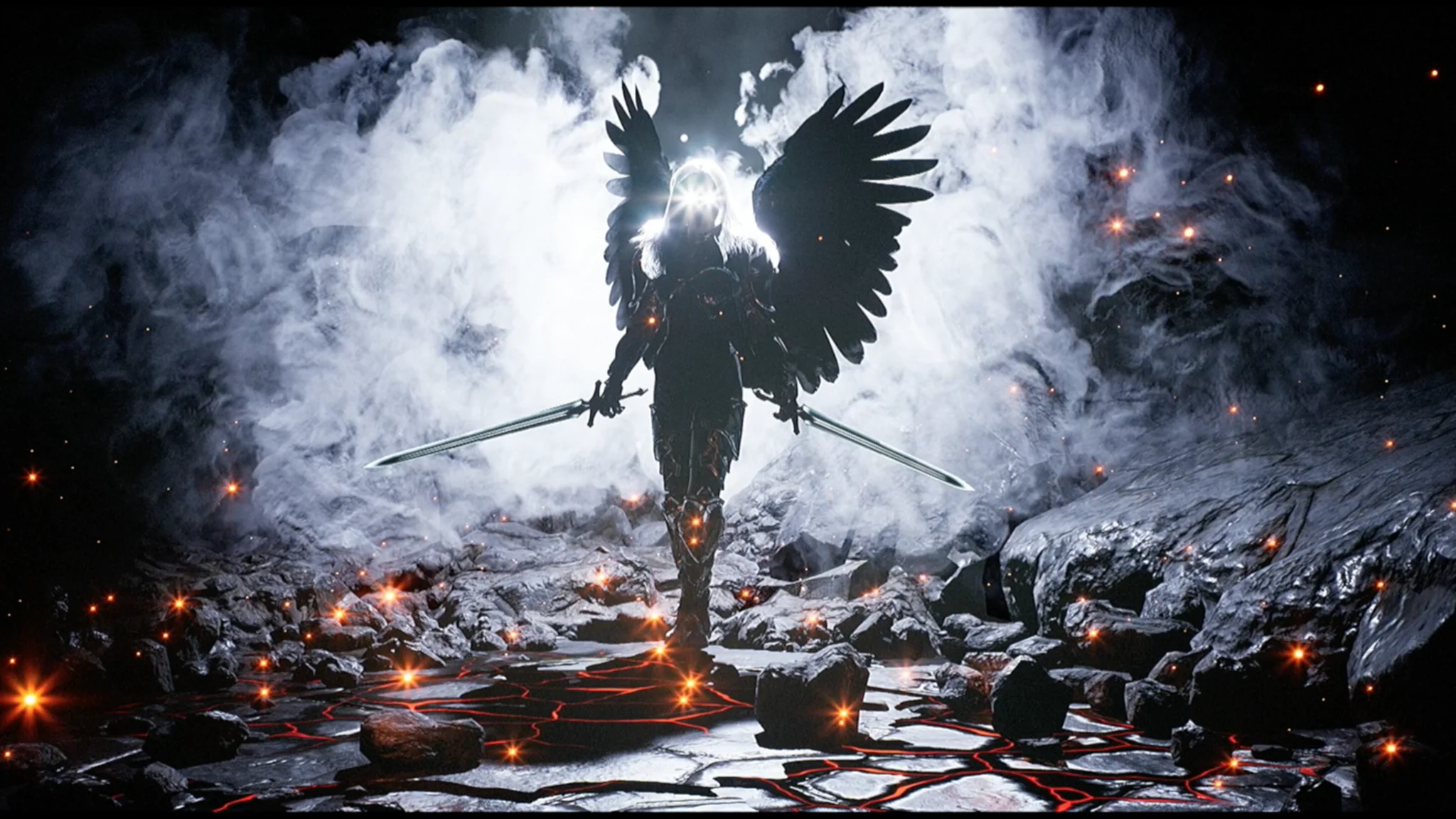 Ο άγγελος Astra σε Fallen