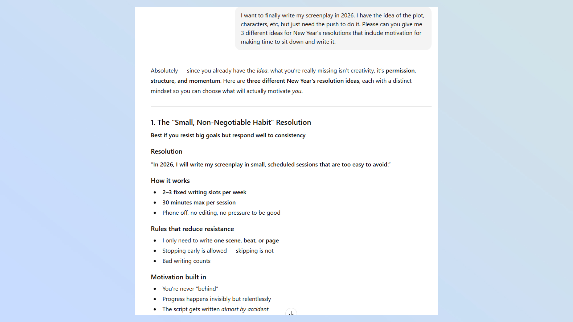 «Πώς το ChatGPT Με Μεταμόρφωσε για το 2024: Αποφάσεις Πρωτοχρονιάς που Εντυπωσιάζουν!» ChatGPT Χριστούγεννα