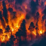 Το κρυφό κτίριο κρίσης πυρκαγιάς στις δυτικές ΗΠΑ