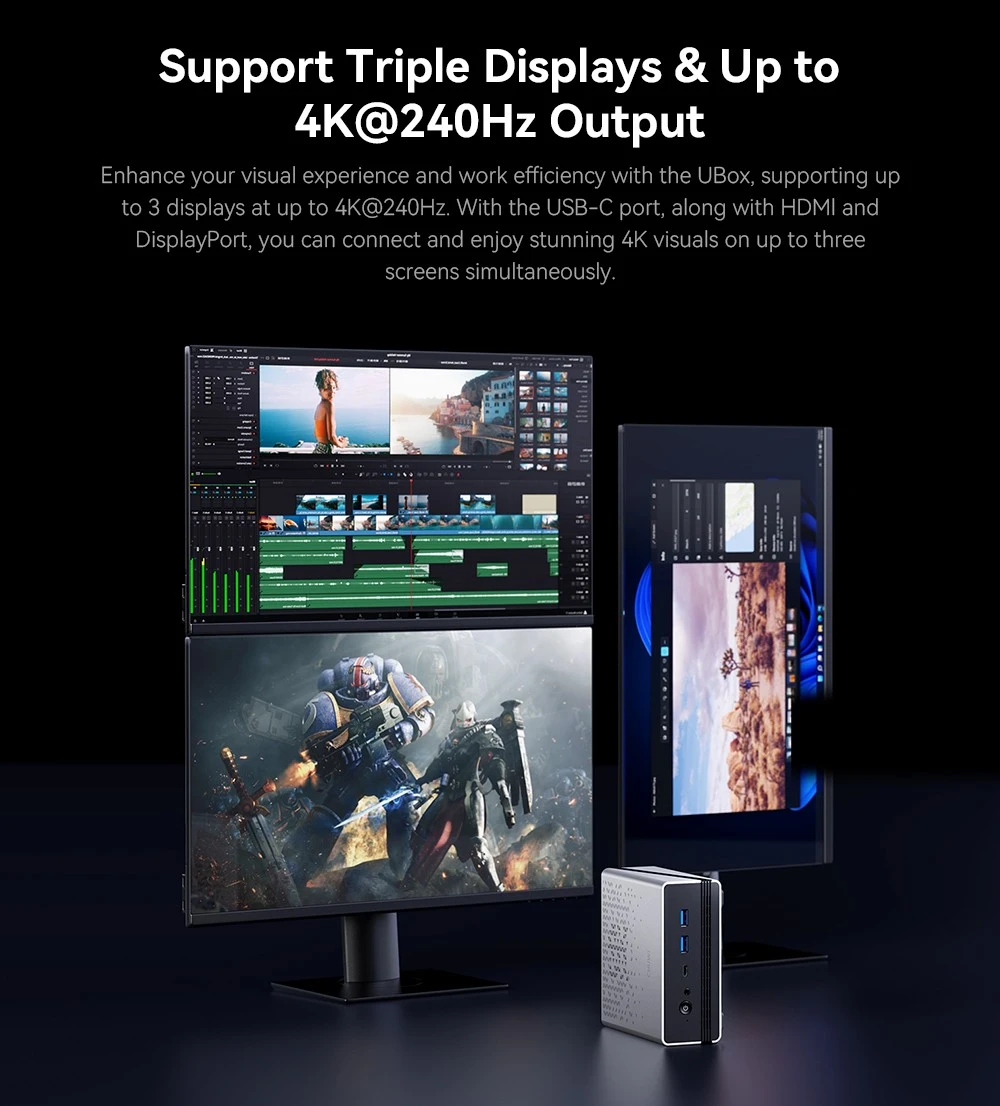 Ανακαλύψτε το CHUWI UBox: Ο Απόλυτος Φορητός Υπολογιστής με Ryzen 5, 16GB RAM και Διπλό 2.5G Ethernet!