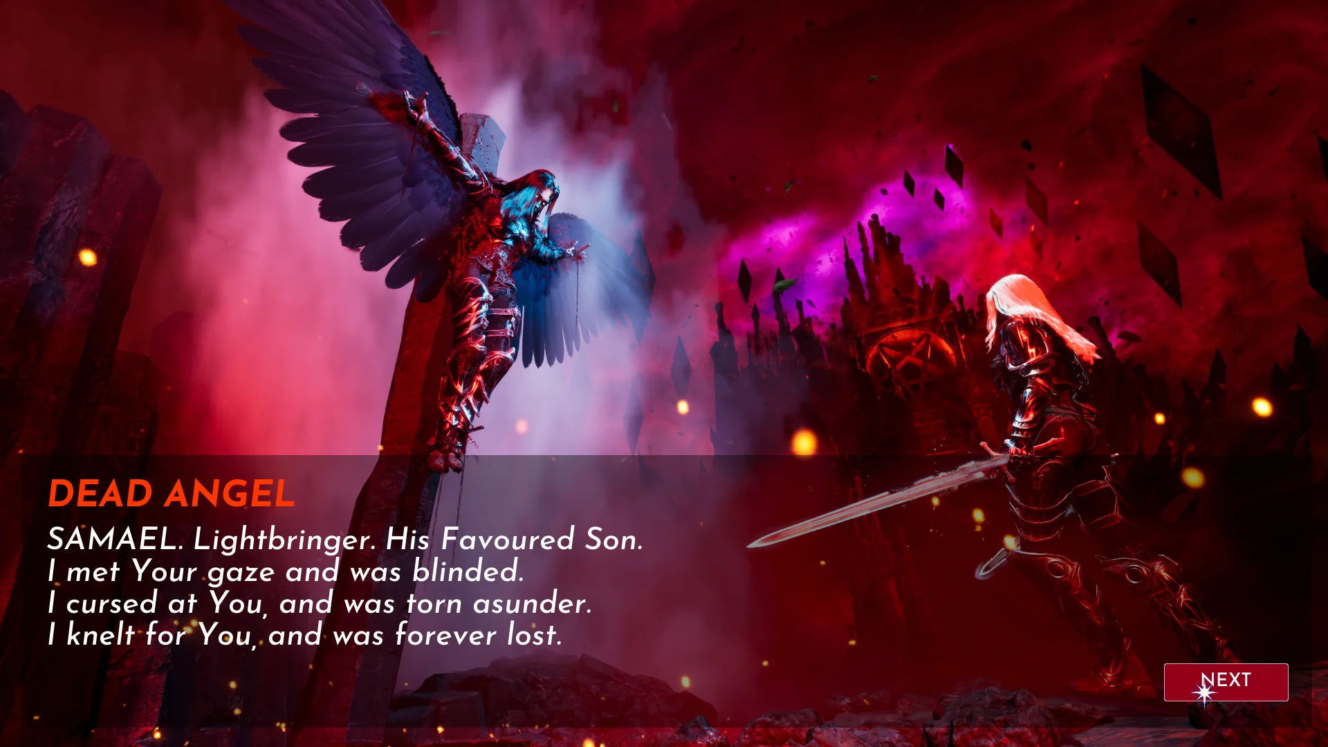 Ο Fallen βλέπει το Astra να στέλνεται στην κόλαση για να το κλείσει.