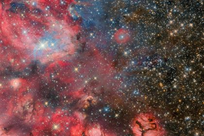 Το Hubble πιάνει μωρά αστέρια που φυσούν γιγάντιες φυσαλίδες στο διάστημα