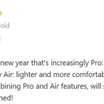 Η Honor μιλά για ένα νέο smartphone, που ονομάζεται Magic 8 Pro Air