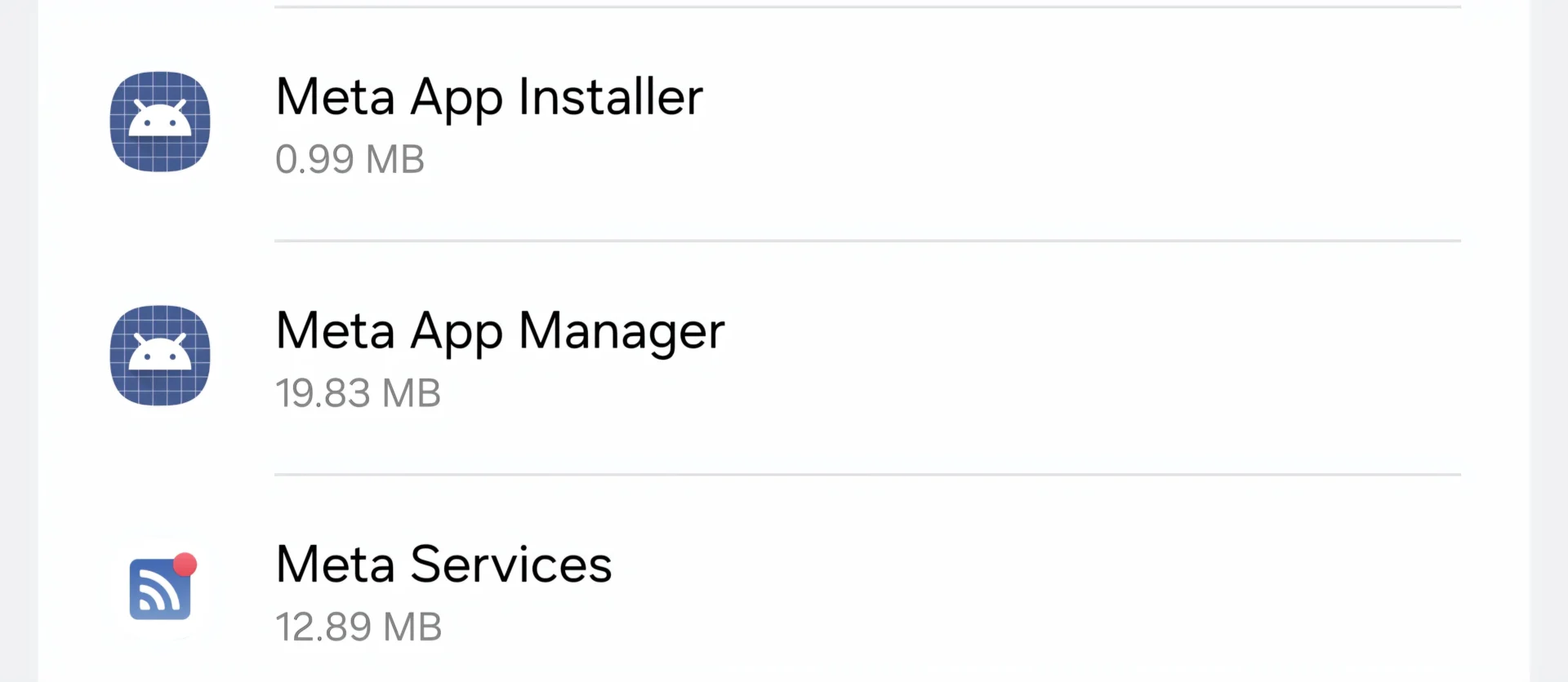 Μετα-υπηρεσίες bloatware