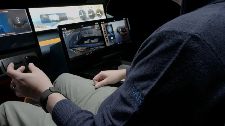 Τα γυαλιά Meta Ray-Ban Display αποδεικνύονται από το νέο Garmin Unified Cabin στην CES 2026.