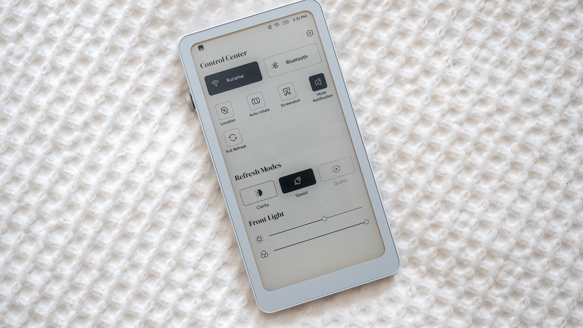 Το Κέντρο Ελέγχου του DuRoBo Krono