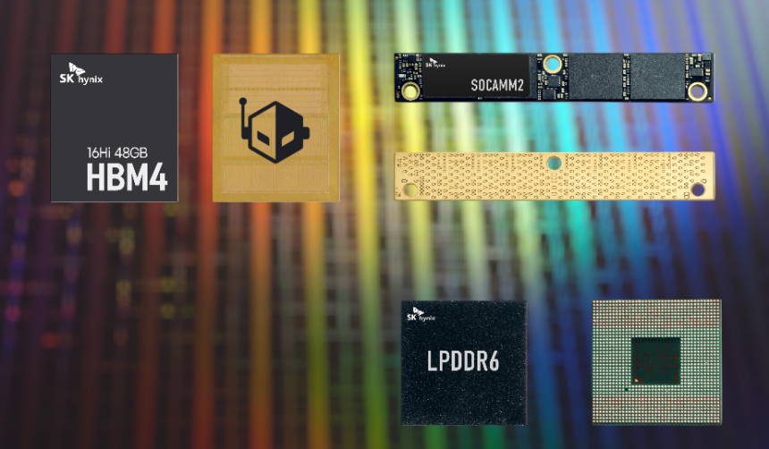 48 GB HBM4 σε ταχύτητες 11,7 Gbps, SOCAMM2 & LPDDR6 για επερχόμενες πλατφόρμες AI
