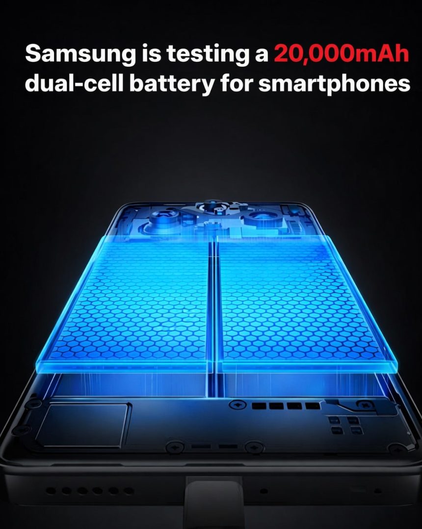 Samsung δοκιμάζει μπαταρία 20.000mAh – τι σημαίνει