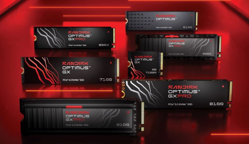 Η Sandisk αποκαλύπτει τη σειρά SSD OPTIMUS M.2 για παίκτες, επαγγελματίες και δημιουργούς