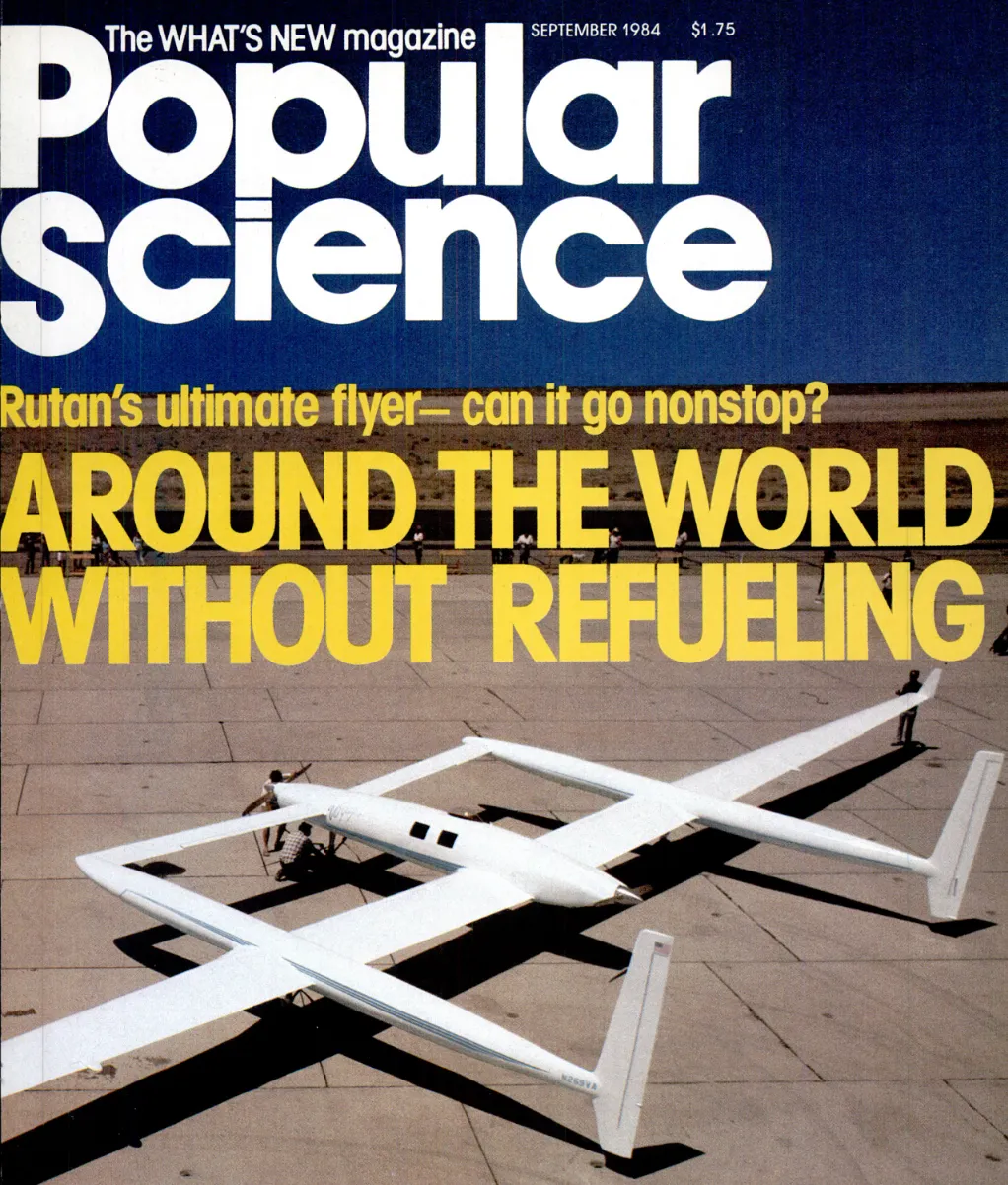 αεροπλάνο στο εξώφυλλο του περιοδικού