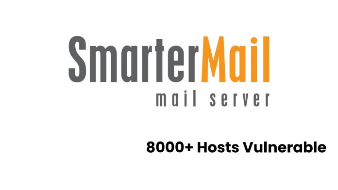 8000+ κεντρικοί υπολογιστές SmarterMail ευάλωτοι στην επίθεση RCE