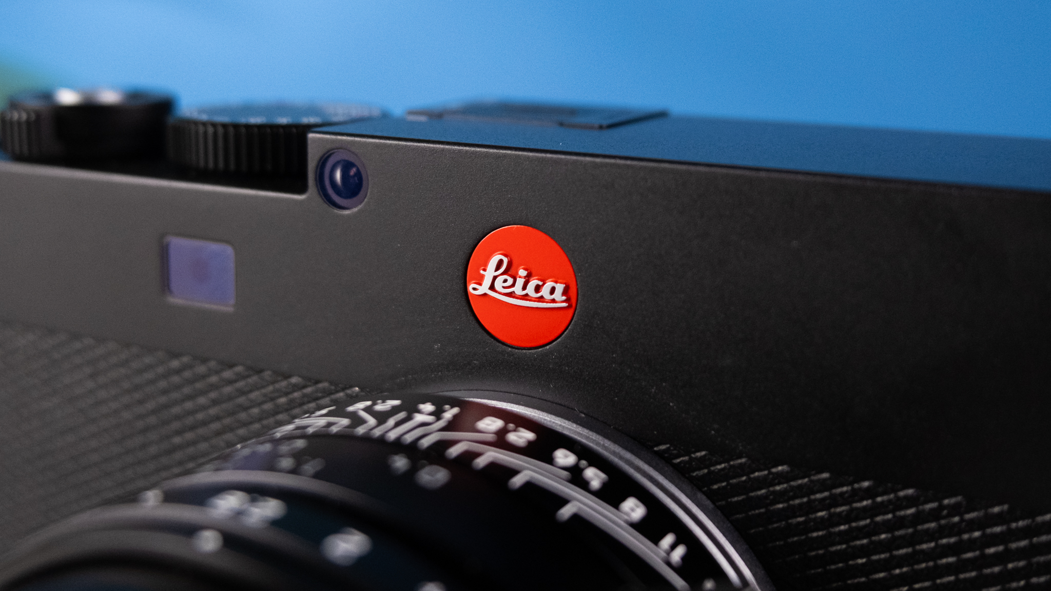 A Leica M EV1 rangefinder-style camera