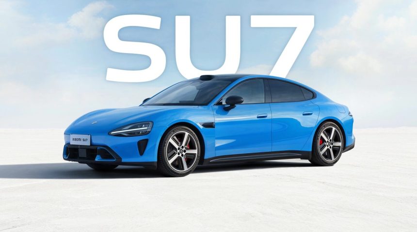 Το νέο Xiaomi SU7 facelift κάνει το ντεμπούτο του με LiDAR και νέο μπλε χρώμα capri