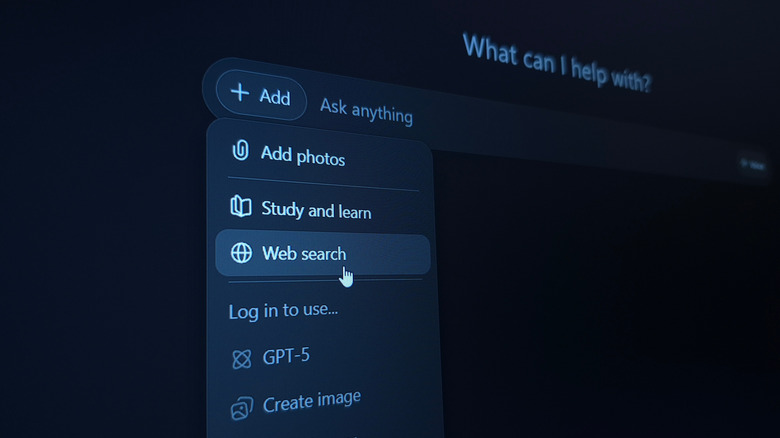 Ένα κοντινό πλάνο του συνθέτη προτροπής ChatGPT.