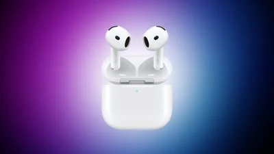 airpods 4 μωβ