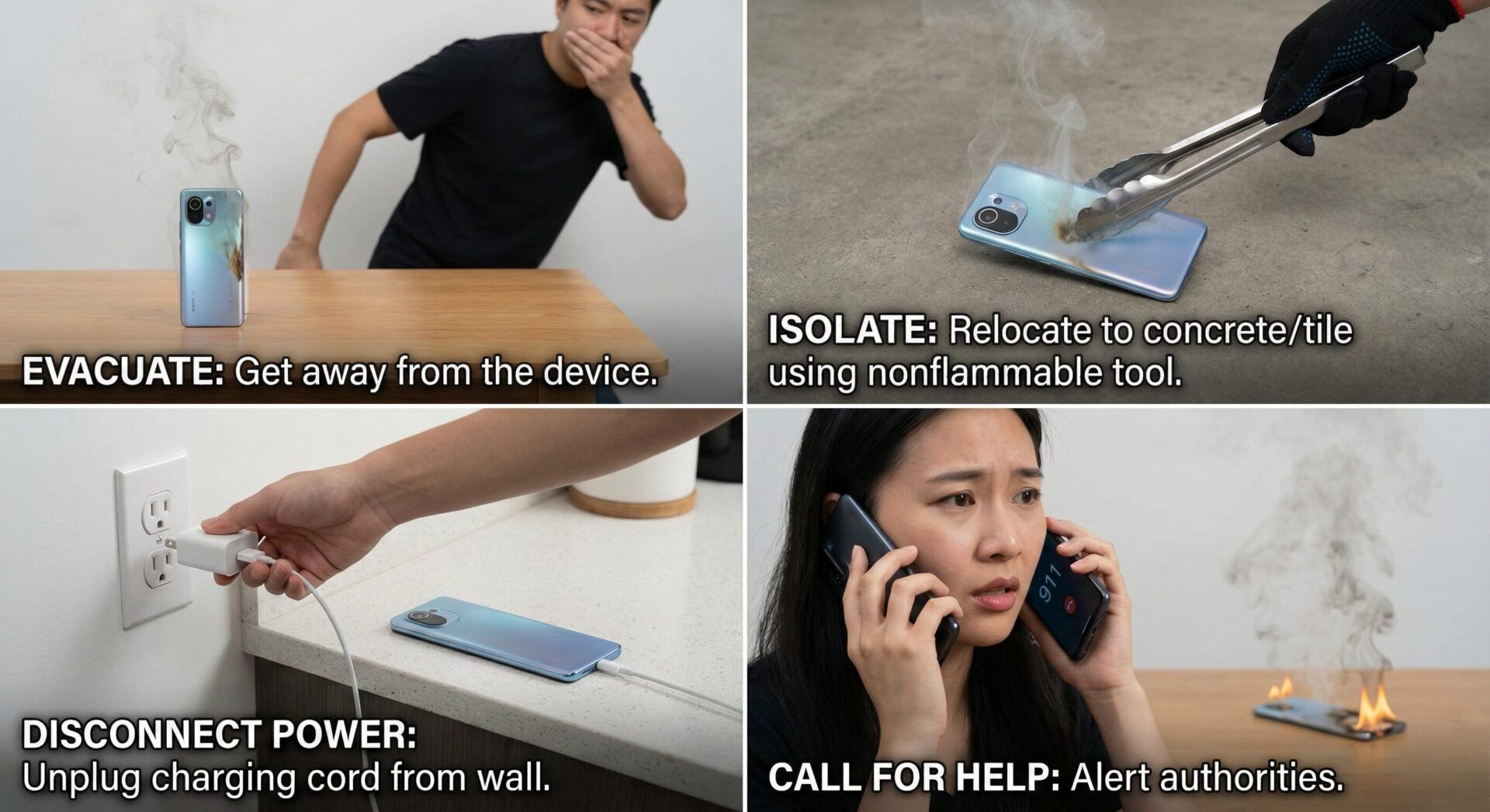 Xiaomi Thermal runaway μπαταρίας: Το πρωτόκολλο 60 δευτερολέπτων που σώζει ζωή 3 οδηγός μπαταρίας