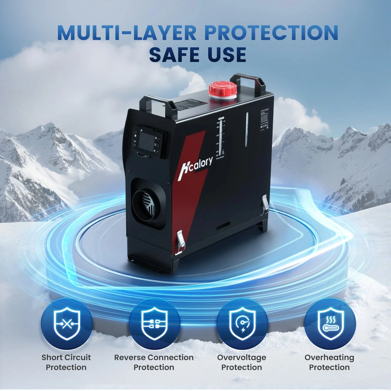 HCALORY HBS1S: Η «μαγική» βαλίτσα που προσφέρει καυτό 8KW ζέστη και βγάζει... φωτιές! 🔥 HCALORY HBS1S in Use