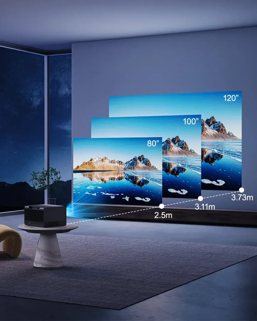 ZHENEVO Z1: Ανάκοινωση με 4K Υποστήριξη, Διπλά 8W Ηχεία και Εκθαμβωτική Φωτεινότητα 800 ANSI σε Απίστευτη Τιμή!