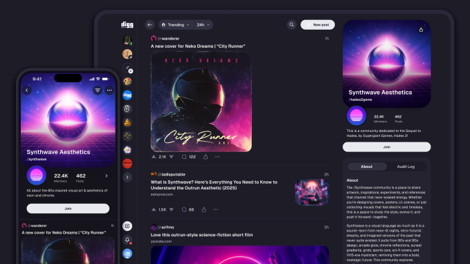 Η Digg λανσάρει το νέο της αντίπαλο Reddit στο κοινό