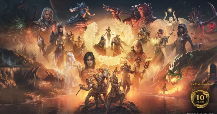 Ο άξονας του Elder Scrolls Online στις μικρότερες εποχές 