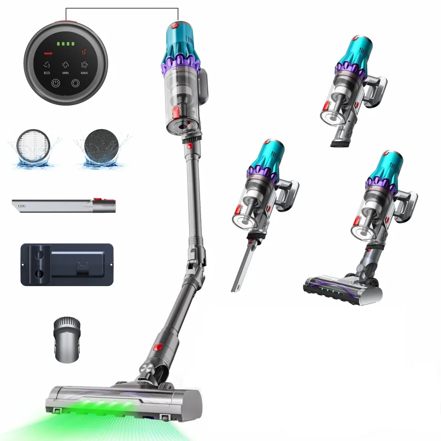 BlitzHome BH-AW10: Η σκούπα που διπλώνει τη μέση της, για να σώζει τη δική σας από το βάρος της καθαριότητας!