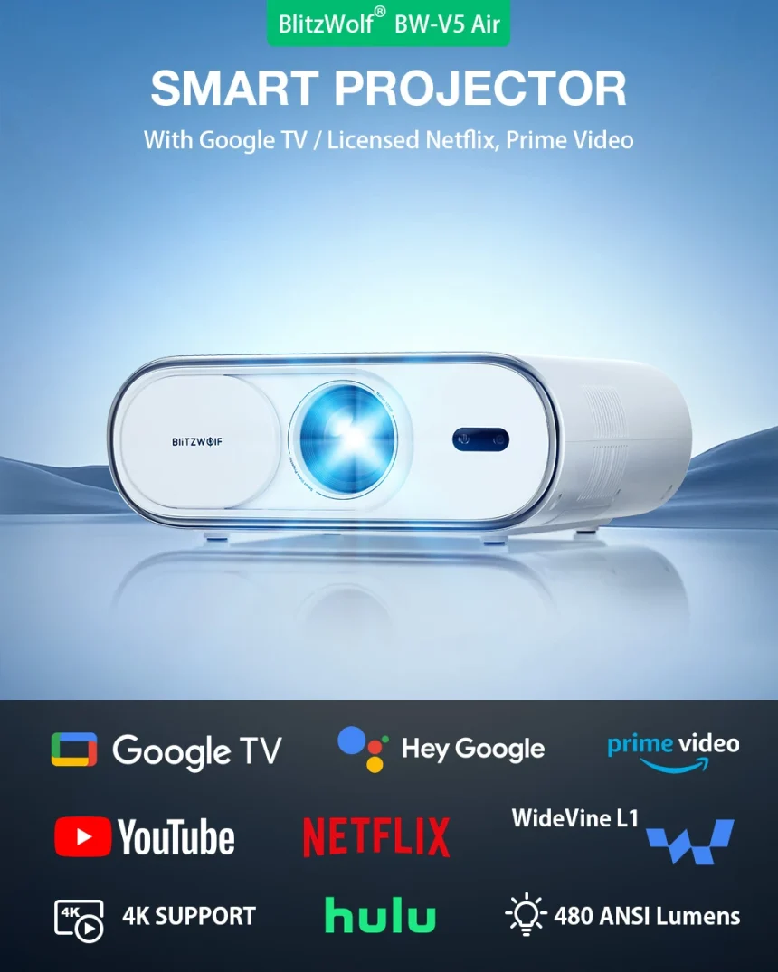 BlitzWolf BW-V5 Air: Το απόλυτο Google TV & Netflix σε τιμή «σκανδαλώδη»! Δείτε σειρές όπως ποτέ ξανά!