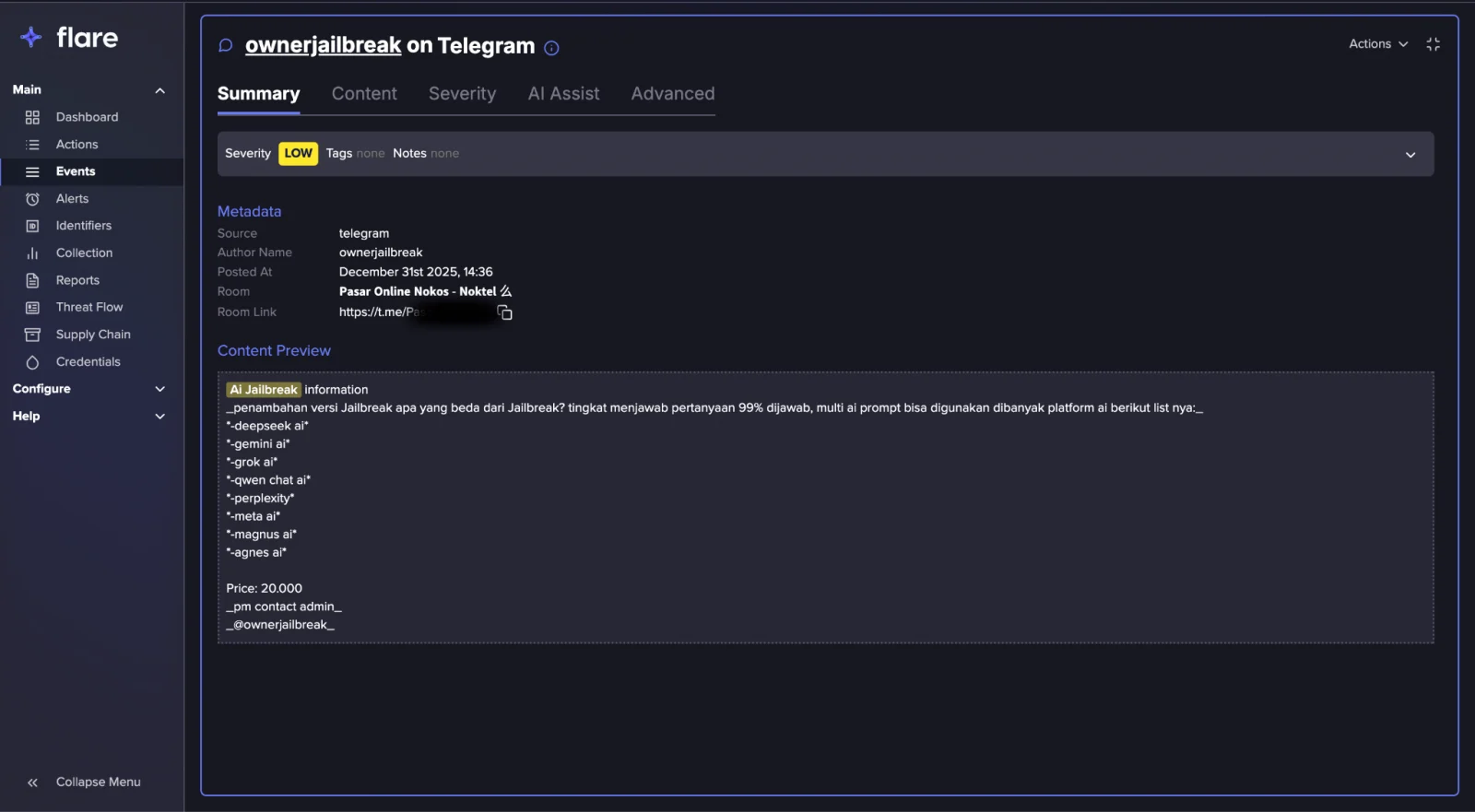 Απειλήστε την Intel στο Vibe Hacking & HackGPT Ταμπλό φωτοβολίδων