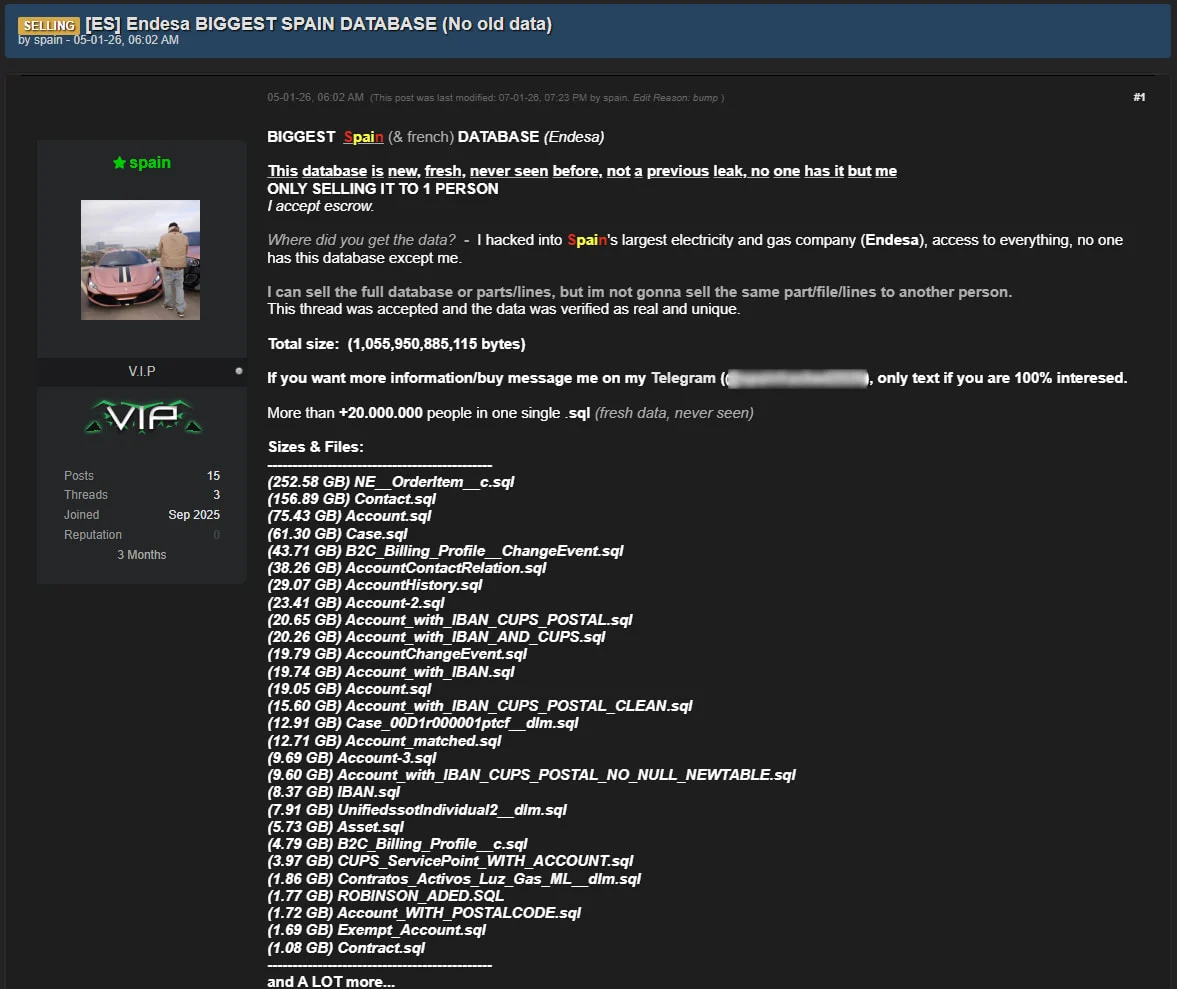 Ο ισπανικός ενεργειακός κολοσσός Endesa αποκαλύπτει παραβίαση δεδομένων που επηρεάζει τους πελάτες Χάκερ